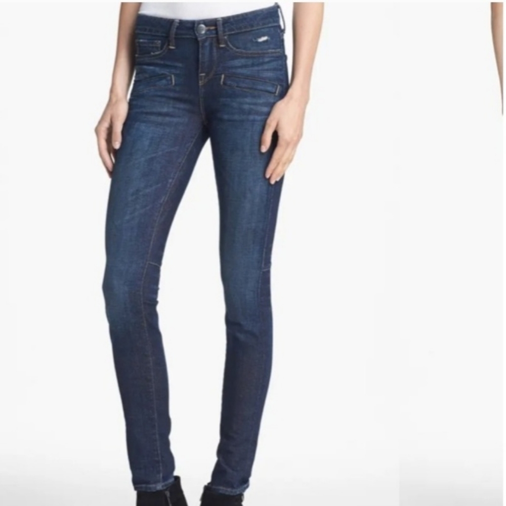 Vince welt pocket skinny jeans
